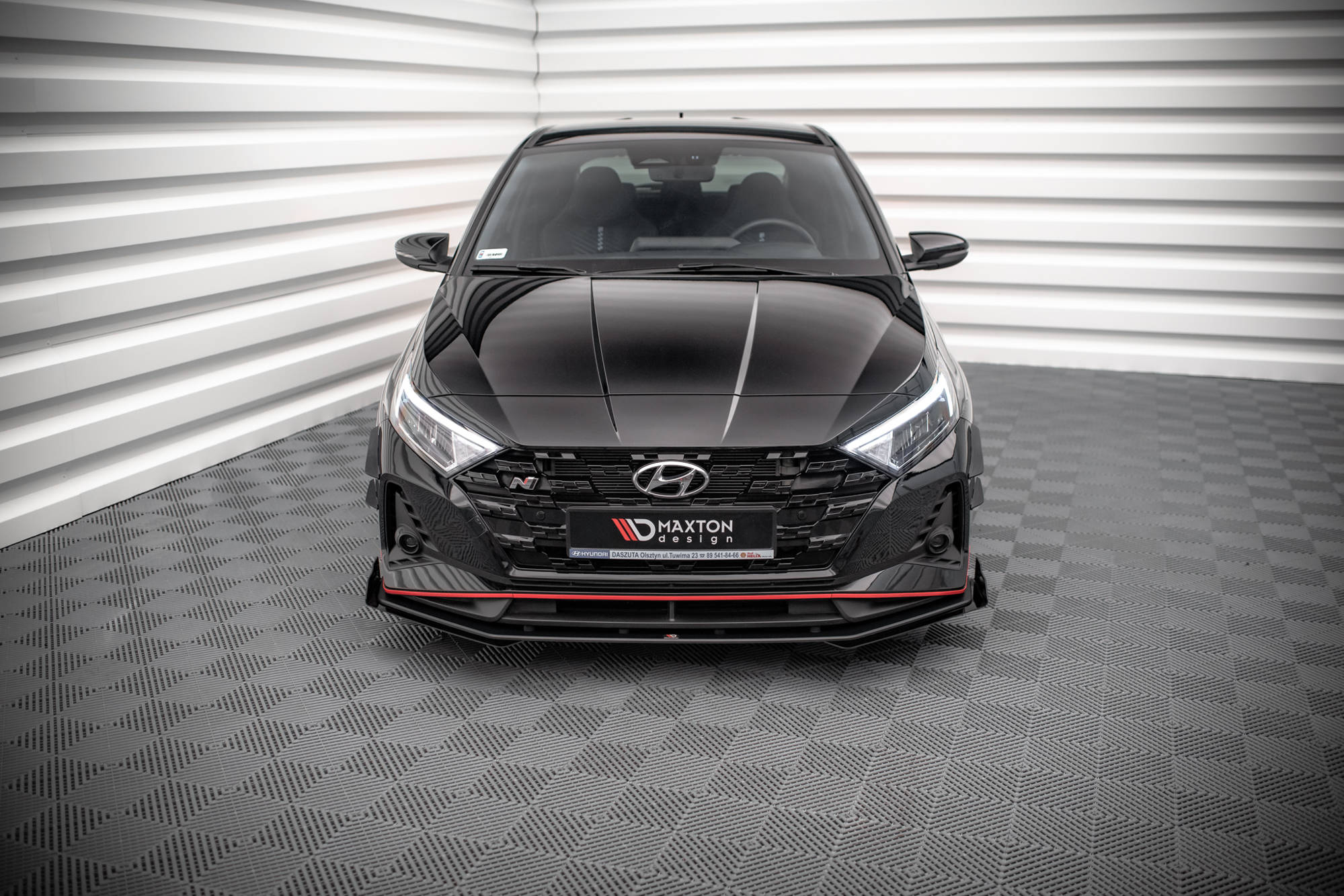 Street Pro Front Ansatz für für Hyundai I20 N Mk3